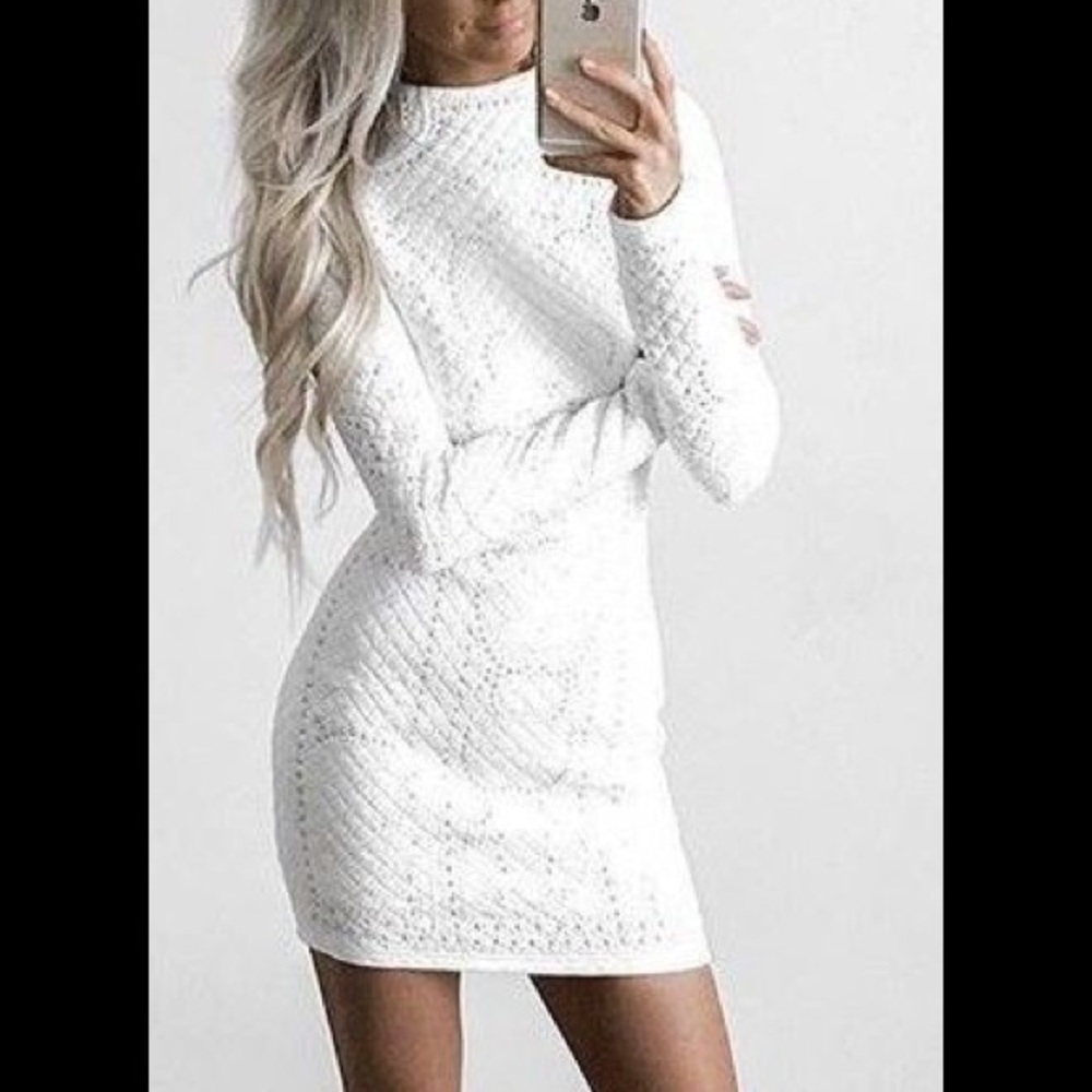 Windsor long sleeve dress